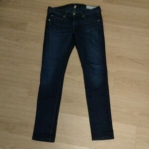 RAG & BONE- Dark Wash Low Rise Skinny Jeans Size 29